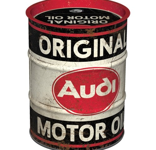 Money Box Oil Barrel Audi
